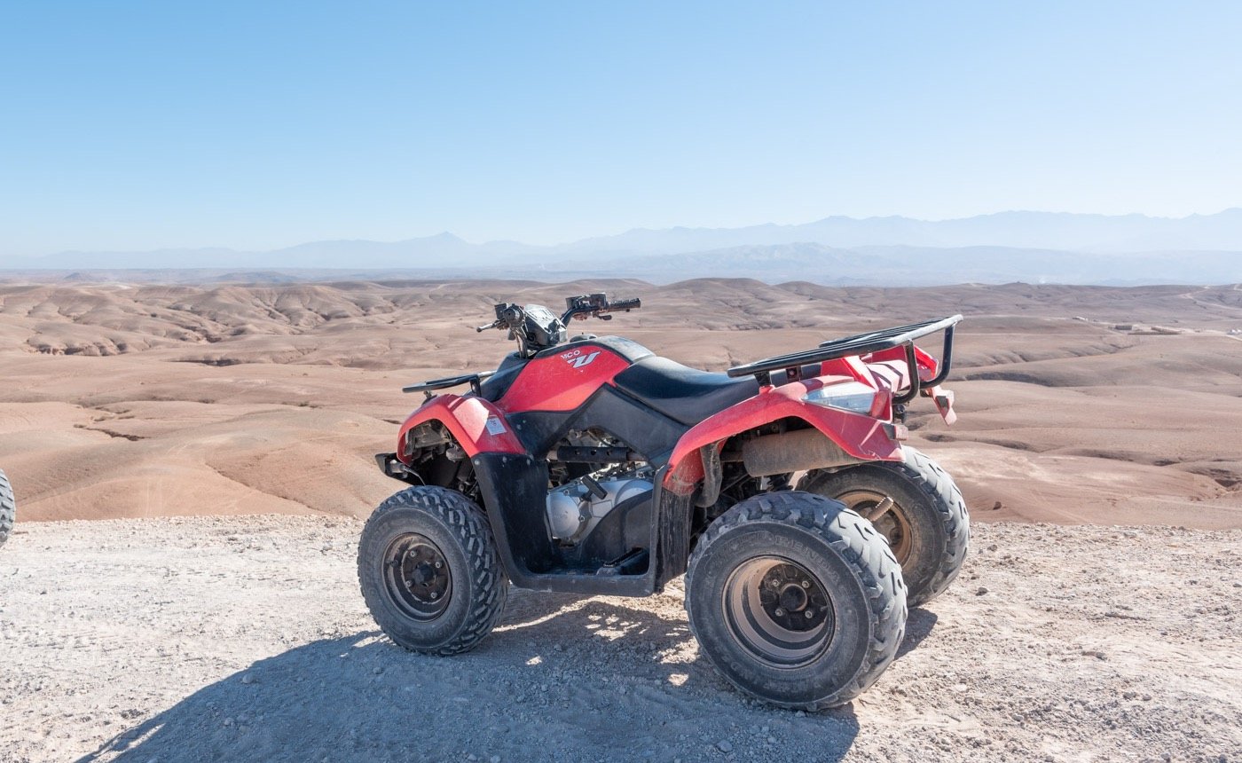Combined Quad and camel ride
